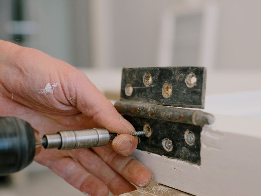 Door hinge and hardware installation by Nawlinz Handyman